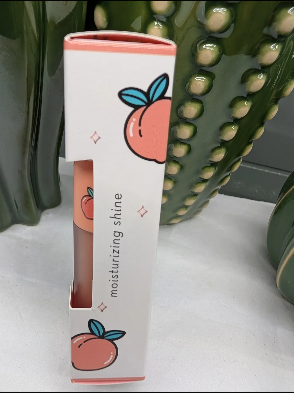 The Crème Shop Luscious Lip Oil - Peach (Peachy Coral)